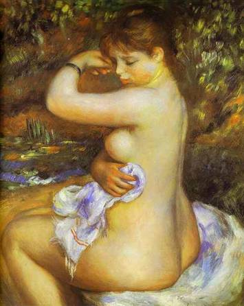 Pierre-Auguste Renoir. After the Bath.